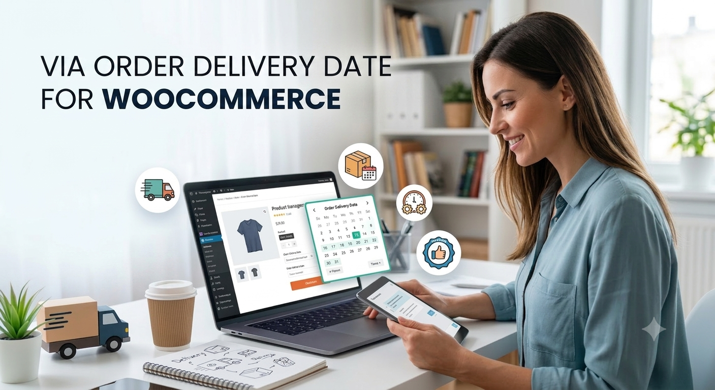 Via Order Delivery Date for Woocommerce