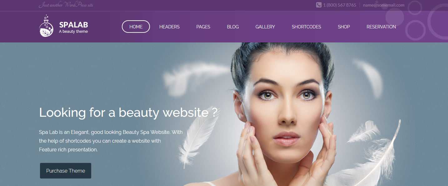 Thème WordPress Spa Lab : Le thème par excellence de la beauté