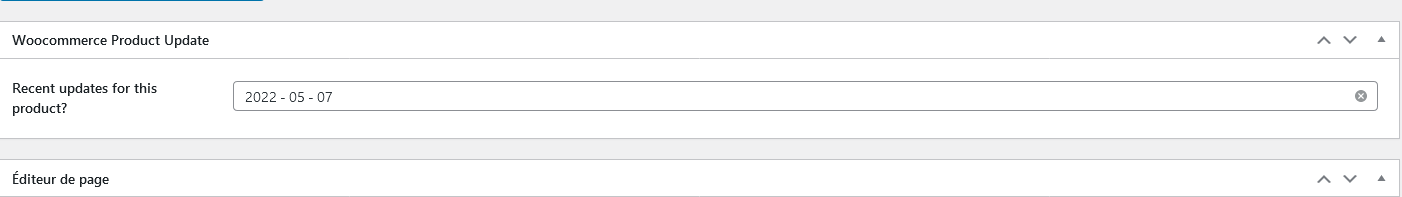 Metabox pour vos produits WooCommerce