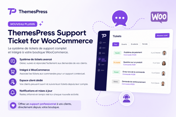 TP Support Ticket for WooCommerce PRO