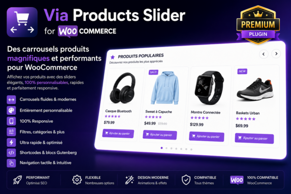 Via Products Slider for Woocommerce